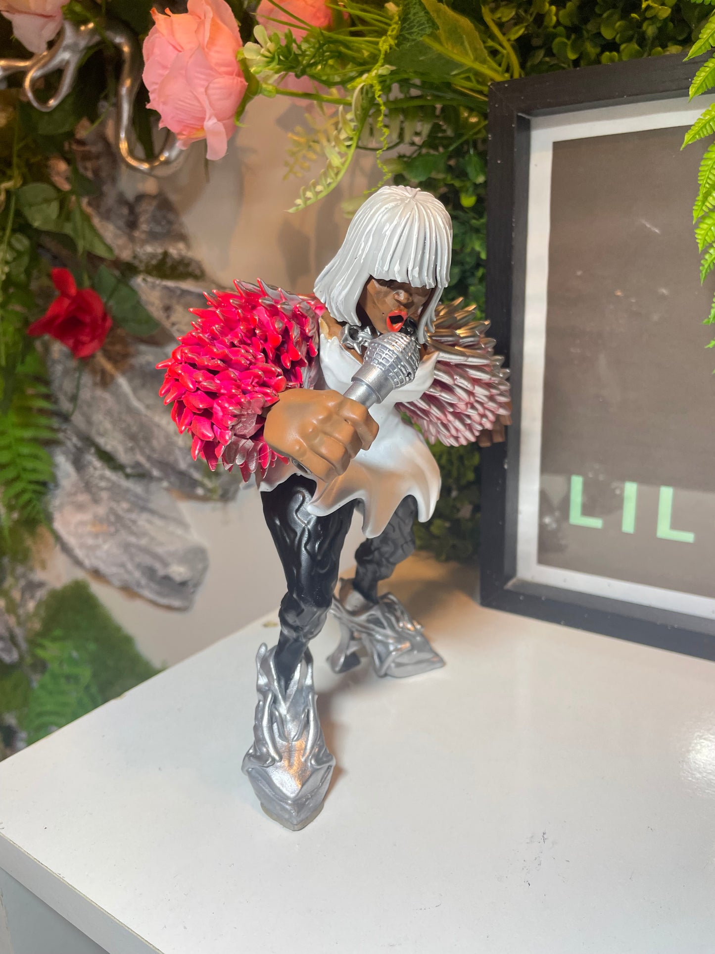 Toydora - Rose Chromé (Lilostudio Résine ArtToy)